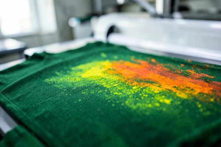 Impressão de camisetas em alta qualidade com cores vivas e detalhes nítidos.
