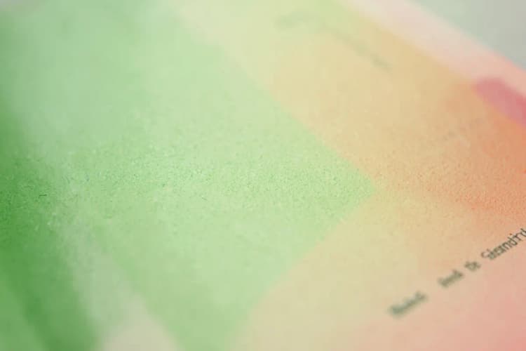 Página de livro impressa com detalhes nítidos e cores vibrantes, mostrando a alta qualidade da impressão.